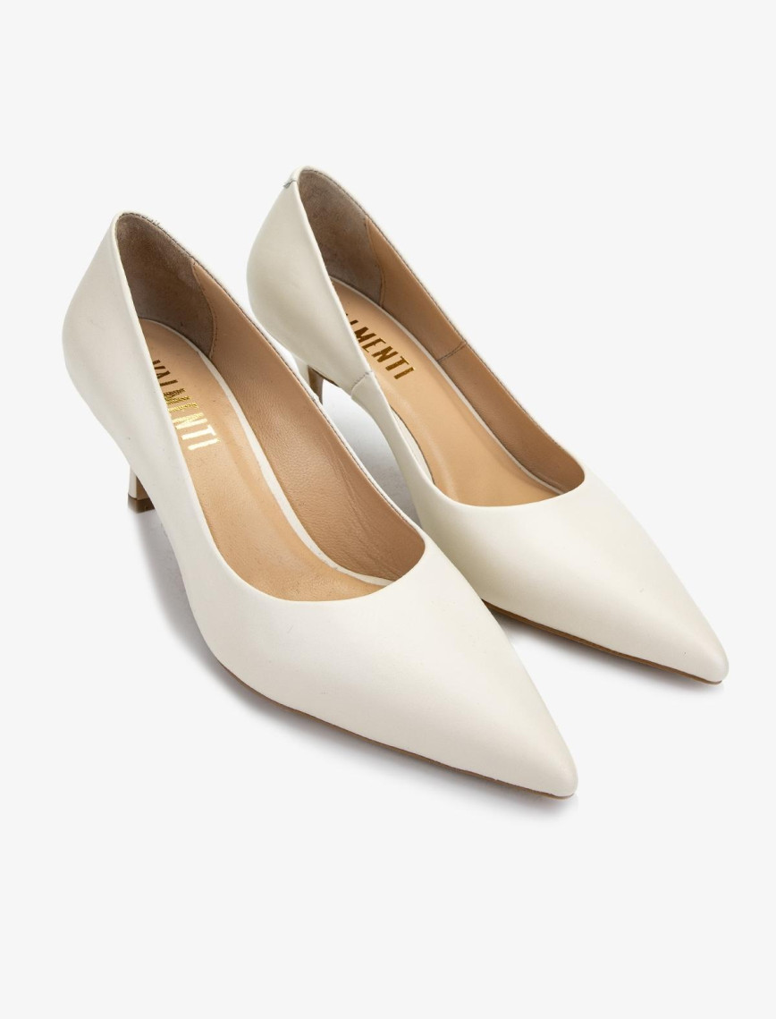 Valmenti Kadın Bej Topuklu Ayakkabı Valmenti Kadın Bej Topuklu Ayakkabı