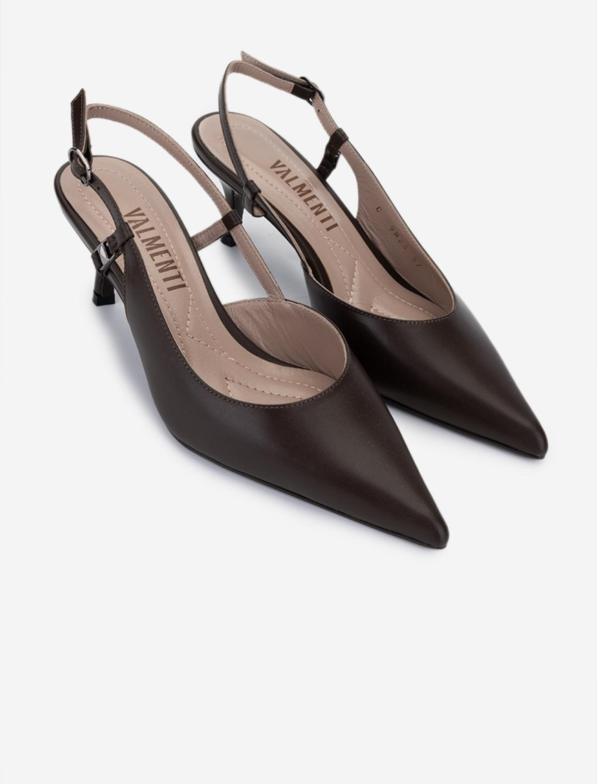 Valmenti Kadın Kahverengi Topuklu Ayakkabı Valmenti Kadın Kahverengi Topuklu Ayakkabı