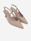 Valmenti Kadın Bej Topuklu Ayakkabı Valmenti Kadın Bej Topuklu Ayakkabı