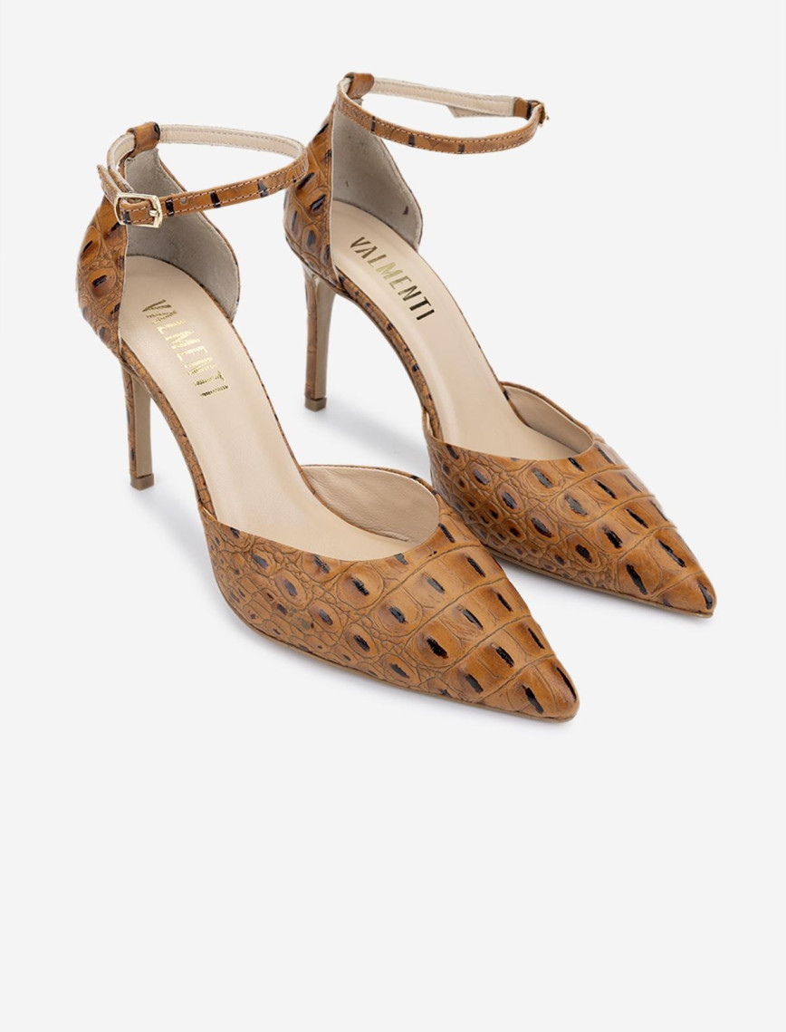 Valmenti Kadın Taba Topuklu Ayakkabı Valmenti Kadın Taba Topuklu Ayakkabı