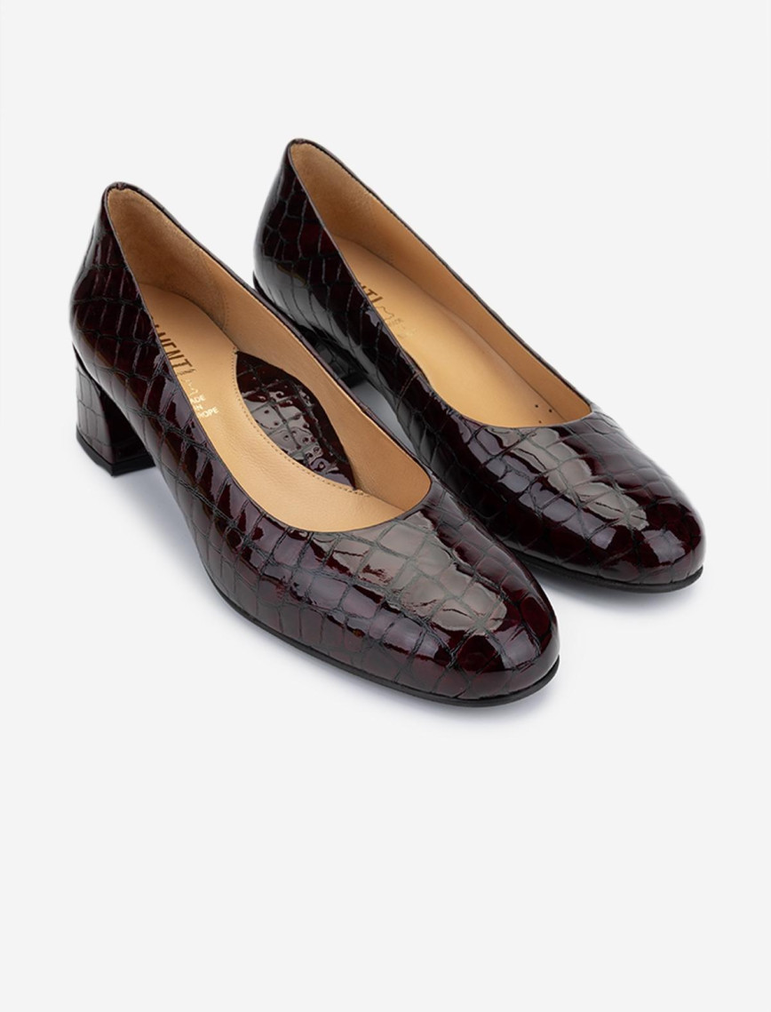 Valmenti Kadın Hakiki Deri Bordo Comfort Ayakkabı