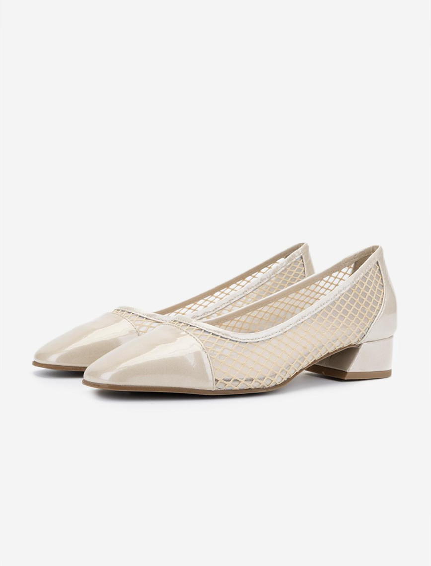 Valmenti Kadın Deri & Tekstil Topuklu Ayakkabı Valmenti Kadın Deri & Tekstil Topuklu Ayakkabı