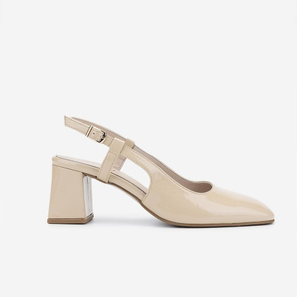 Valmenti Kadın Hakiki Deri Bej Comfort Ayakkabı