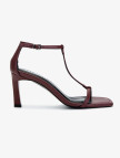 Valmenti Kadın Vegan Bordo Topuklu Ayakkabı Valmenti Kadın Vegan Bordo Topuklu Ayakkabı