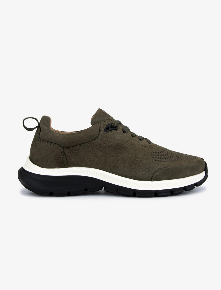 Valmenti Erkek Hakiki Deri Yeşil Sneakers & Spor Ayakkabı