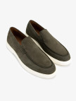 Valmenti Erkek Hakiki Deri Yeşil Loafer Ayakkabı