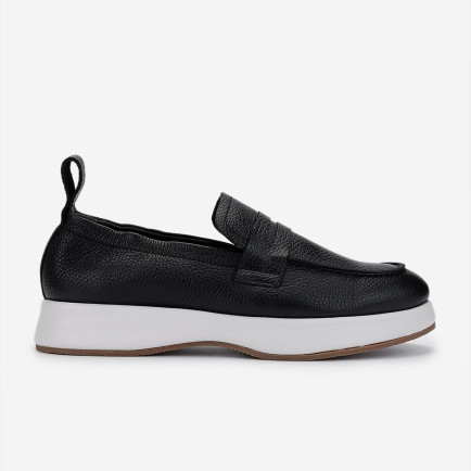 Valmenti Erkek Hakiki Deri Siyah Floter Loafer Ayakkabı Valmenti Erkek Hakiki Deri Siyah Floter Loafer Ayakkabı