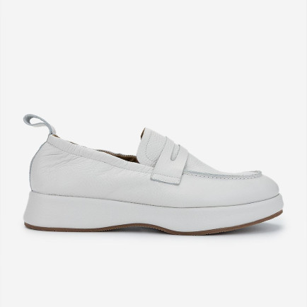 Valmenti Erkek Hakiki Deri Kırık Beyaz Loafer Ayakkabı Valmenti Erkek Hakiki Deri Kırık Beyaz Loafer Ayakkabı