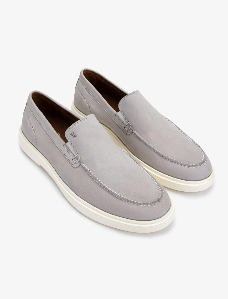 Valmenti Erkek Hakiki Deri Taş Loafer Ayakkabı