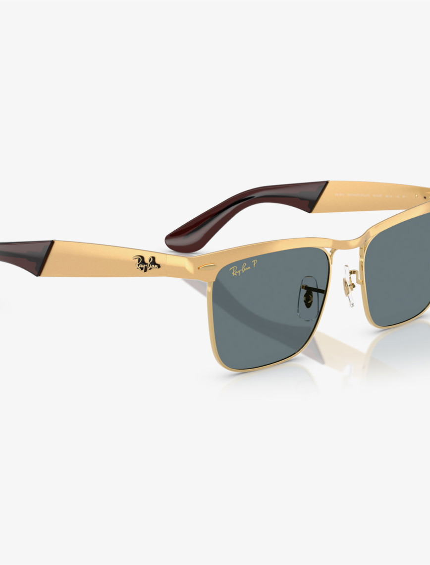 Ray-Ban RB3875 Unisex Altın Rengi Güneş Gözlüğü Ray-Ban RB3875 Unisex Altın Rengi Güneş Gözlüğü