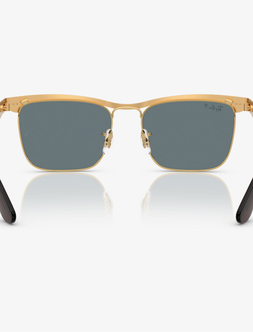 Ray-Ban RB3875 Unisex Altın Rengi Güneş Gözlüğü Ray-Ban RB3875 Unisex Altın Rengi Güneş Gözlüğü