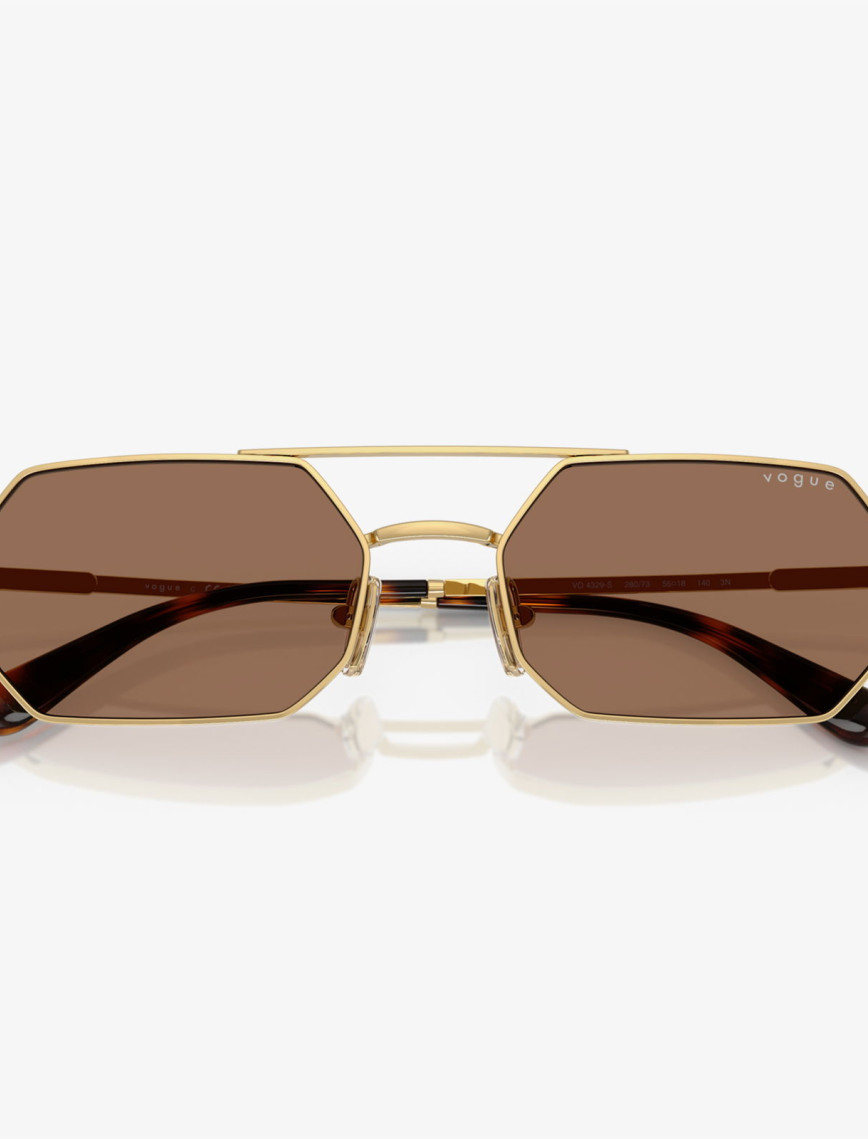 Vogue Eyewear VO4329S Kadın Altın Rengi Güneş Gözlüğü