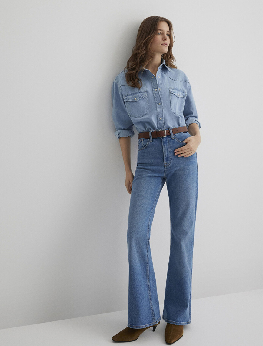 Mavi Los Angeles Gold Shape Indigo Mavisi Jean Pantolon 1010349-89225 Mavi Los Angeles Gold Shape Indigo Mavisi Jean Pantolon 1010349-89225