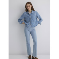Mavi Paola Mavi Premium Indigo Mavisi Jean Gömlek Crop / Kısa Kesim 1210779-89212 Mavi Paola Mavi Premium Indigo Mavisi Jean Gömlek Crop / Kısa Kesim 1210779-89212