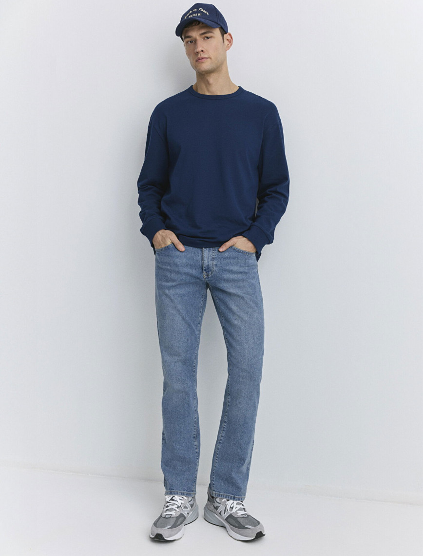 Mavi Hunter 90lar Puslu Vintage Açık Mavi Jean Pantolon 0020289268