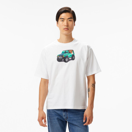 The Market '4x4 Bear' Erkek Beyaz T-Shirt The Market '4x4 Bear' Erkek Beyaz T-Shirt