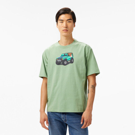 The Market '4x4 Bear' Erkek Yeşil T-Shirt The Market '4x4 Bear' Erkek Yeşil T-Shirt