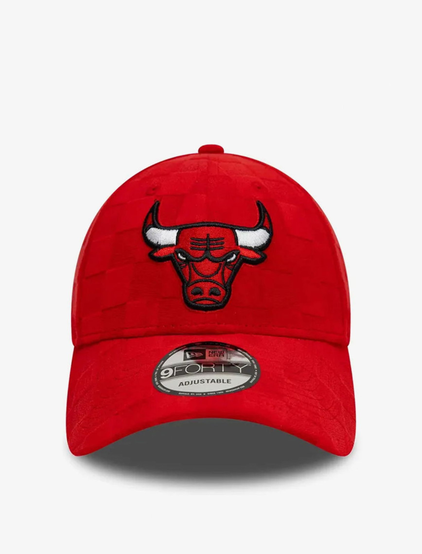 New Era Tonal Check Chicago Bulls Unisex Kırmızı Şapka New Era Tonal Check Chicago Bulls Unisex Kırmızı Şapka
