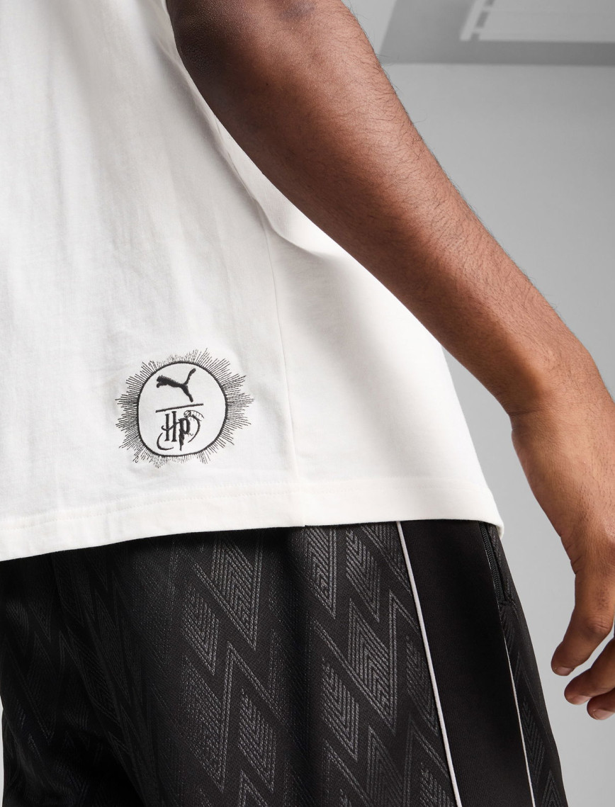 Puma X Harry Potter Unisex Beyaz T-Shirt Puma X Harry Potter Unisex Beyaz T-Shirt