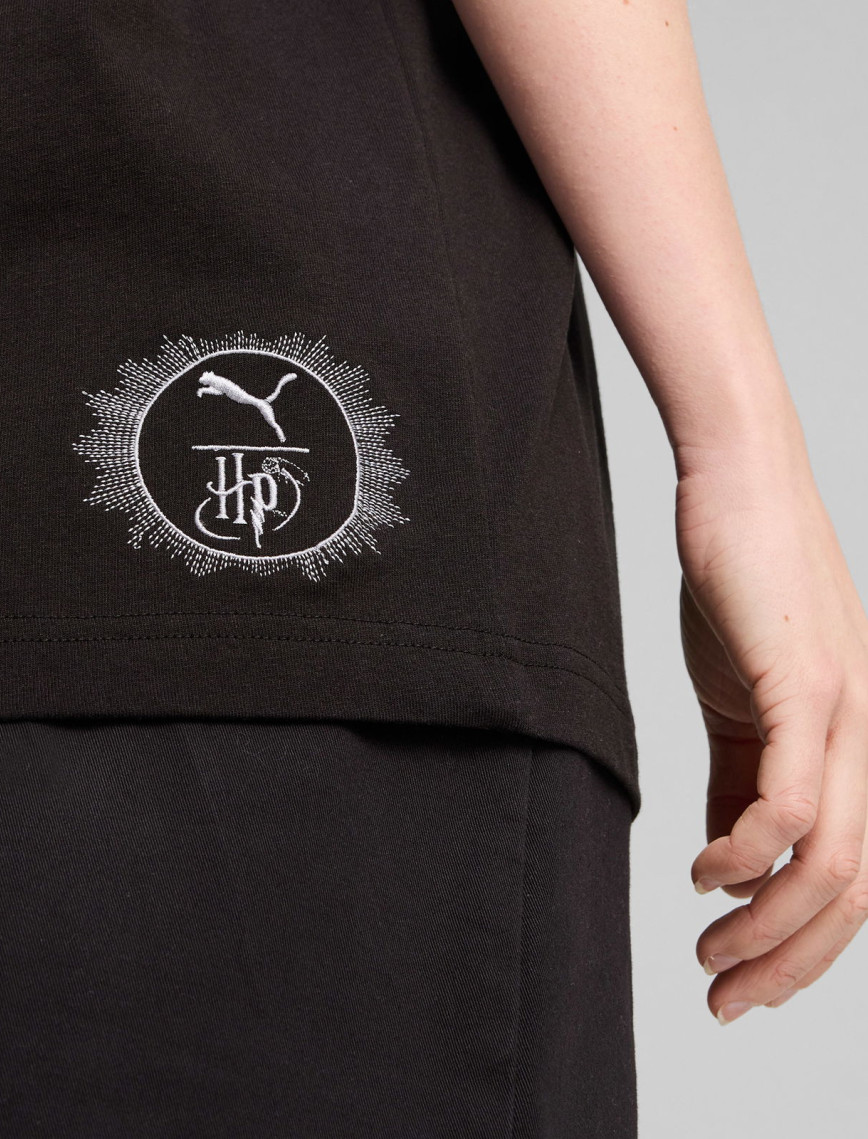 Puma X Harry Potter Unisex Siyah Oversize T-Shirt Puma X Harry Potter Unisex Siyah Oversize T-Shirt