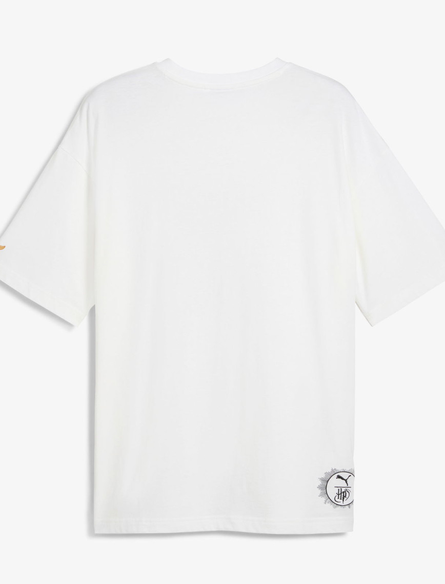 Puma X Harry Potter Unisex Beyaz T-Shirt Puma X Harry Potter Unisex Beyaz T-Shirt