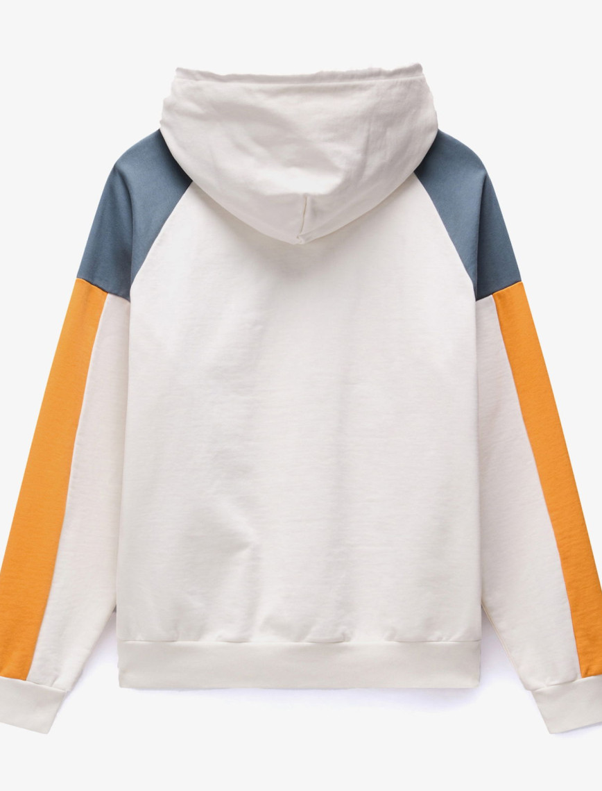 Napapijri B-Cenci H Erkek Beyaz Sweatshirt Napapijri B-Cenci H Erkek Beyaz Sweatshirt