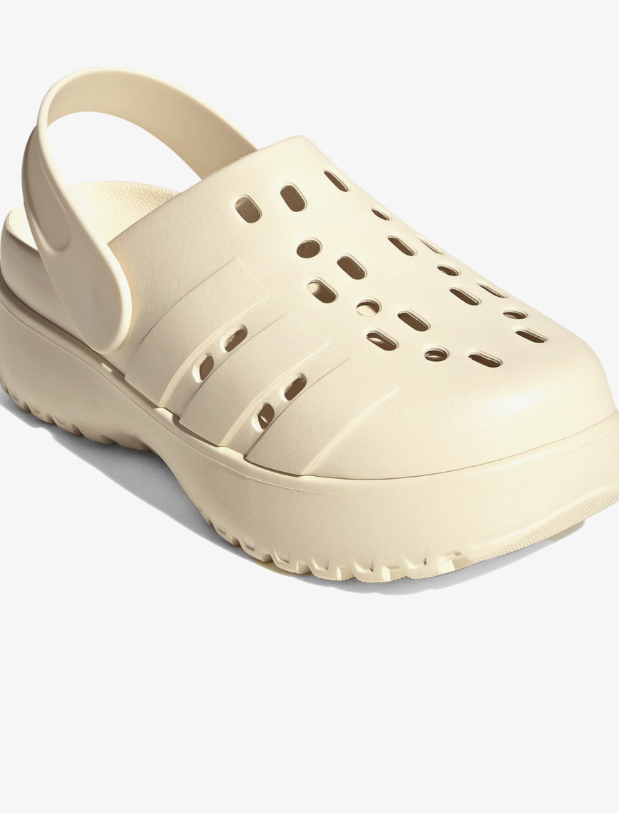 adidas Adilette Clog Platform Unisex Beyaz Sandalet adidas Adilette Clog Platform Unisex Beyaz Sandalet