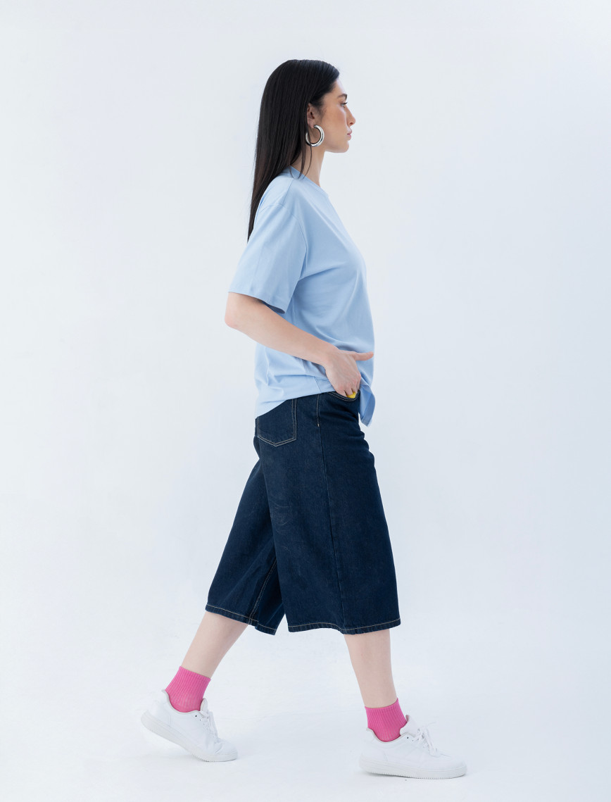 CORVİN SKY BLUE UNİSEX T-SHİRT CORVİN SKY BLUE UNİSEX T-SHİRT