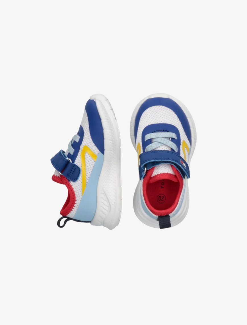 Tommy Hilfiger Lace Up Velcro Çocuk Mavi Spor Ayakkabı Tommy Hilfiger Lace Up Velcro Çocuk Mavi Spor Ayakkabı