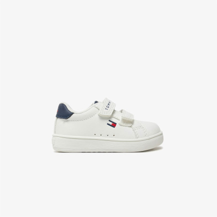 Tommy Hilfiger Flag Bebek Beyaz Spor Ayakkabı Tommy Hilfiger Flag Bebek Beyaz Spor Ayakkabı
