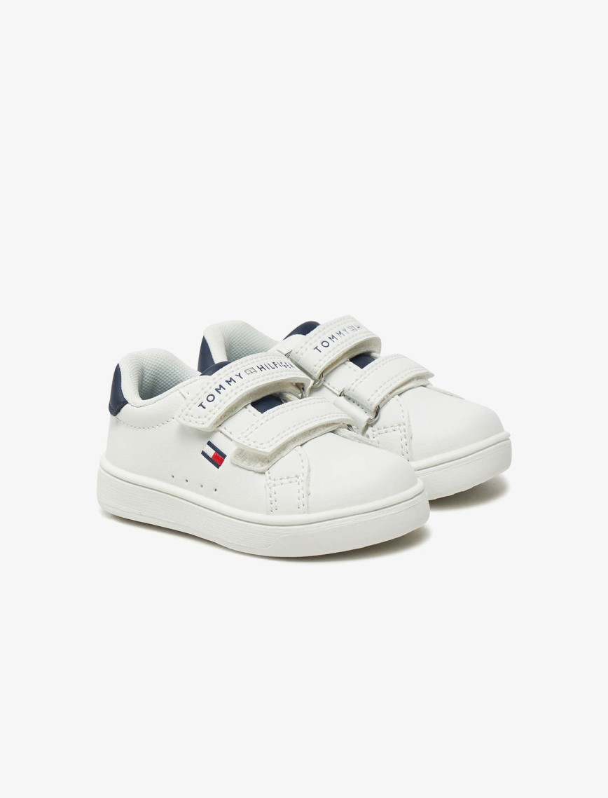 Tommy Hilfiger Flag Bebek Beyaz Spor Ayakkabı Tommy Hilfiger Flag Bebek Beyaz Spor Ayakkabı