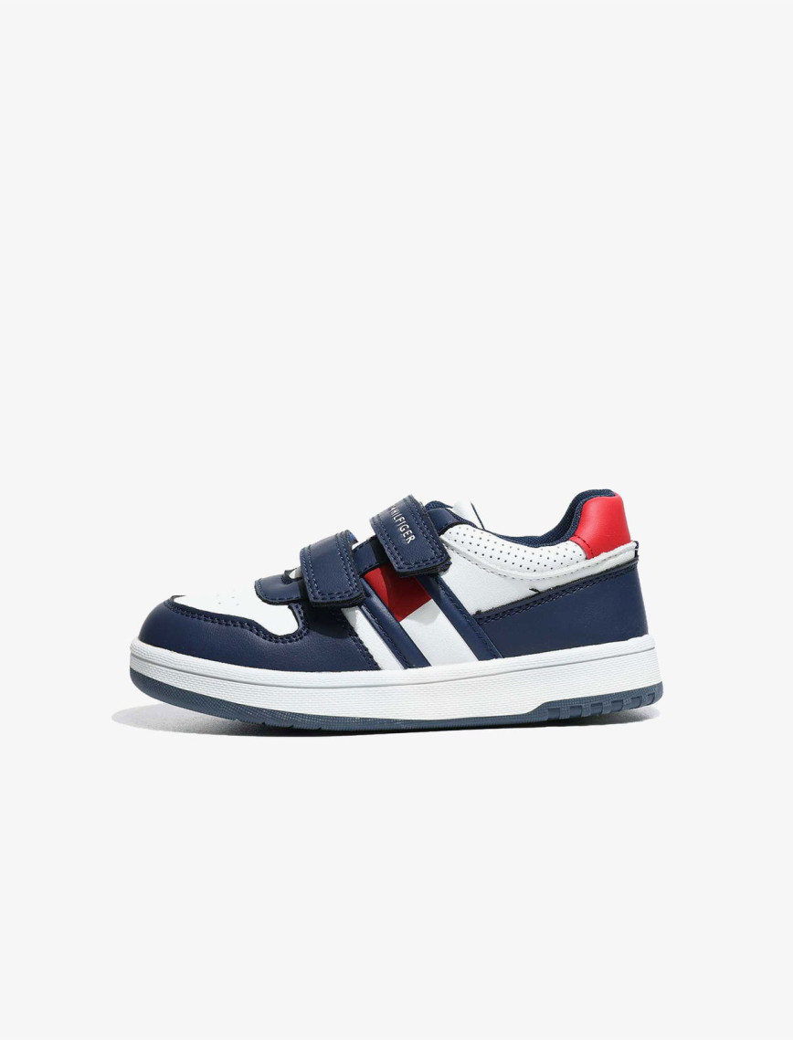 Tommy Hilfiger Flag and Hook Loop Bebek Lacivert Spor Ayakkabı Tommy Hilfiger Flag and Hook Loop Bebek Lacivert Spor Ayakkabı