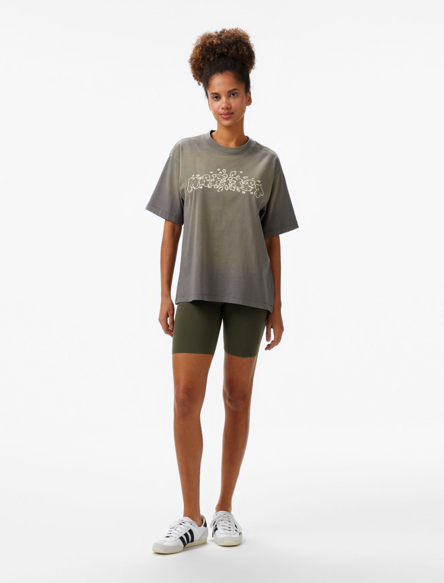 The Market Crash Unisex Yeşil T-Shirt The Market Crash Unisex Yeşil T-Shirt