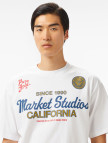 The Market Studios Pure Gold Unisex Beyaz T-Shirt The Market Studios Pure Gold Unisex Beyaz T-Shirt
