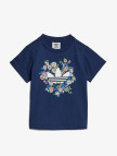adidas Originals Flowers Çocuk Mavi Şort Takım adidas Originals Flowers Çocuk Mavi Şort Takım