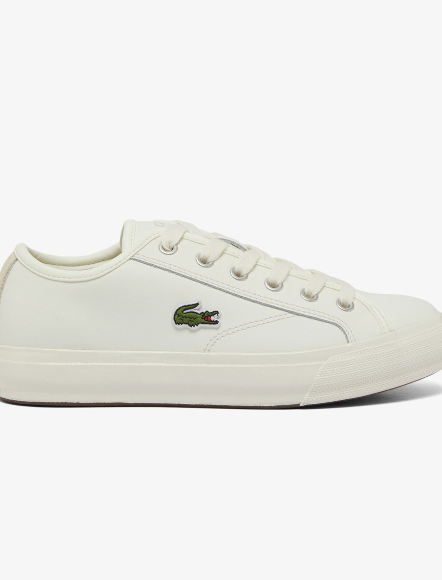 Lacoste Backcourt Kadın Bej Sneaker Lacoste Backcourt Kadın Bej Sneaker