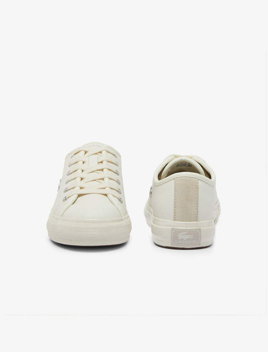 Lacoste Backcourt Kadın Bej Sneaker Lacoste Backcourt Kadın Bej Sneaker