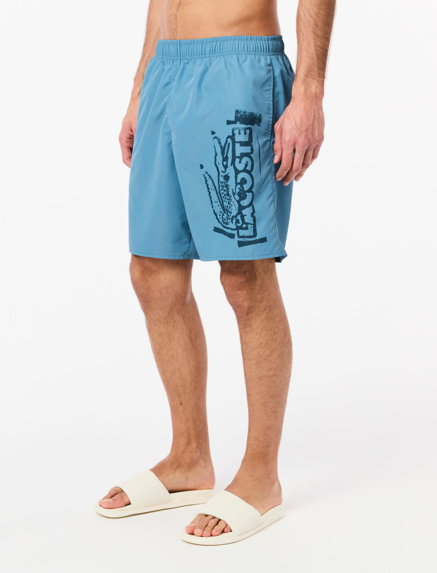 Lacoste Long Branded Erkek Mavi Mayo Lacoste Long Branded Erkek Mavi Mayo