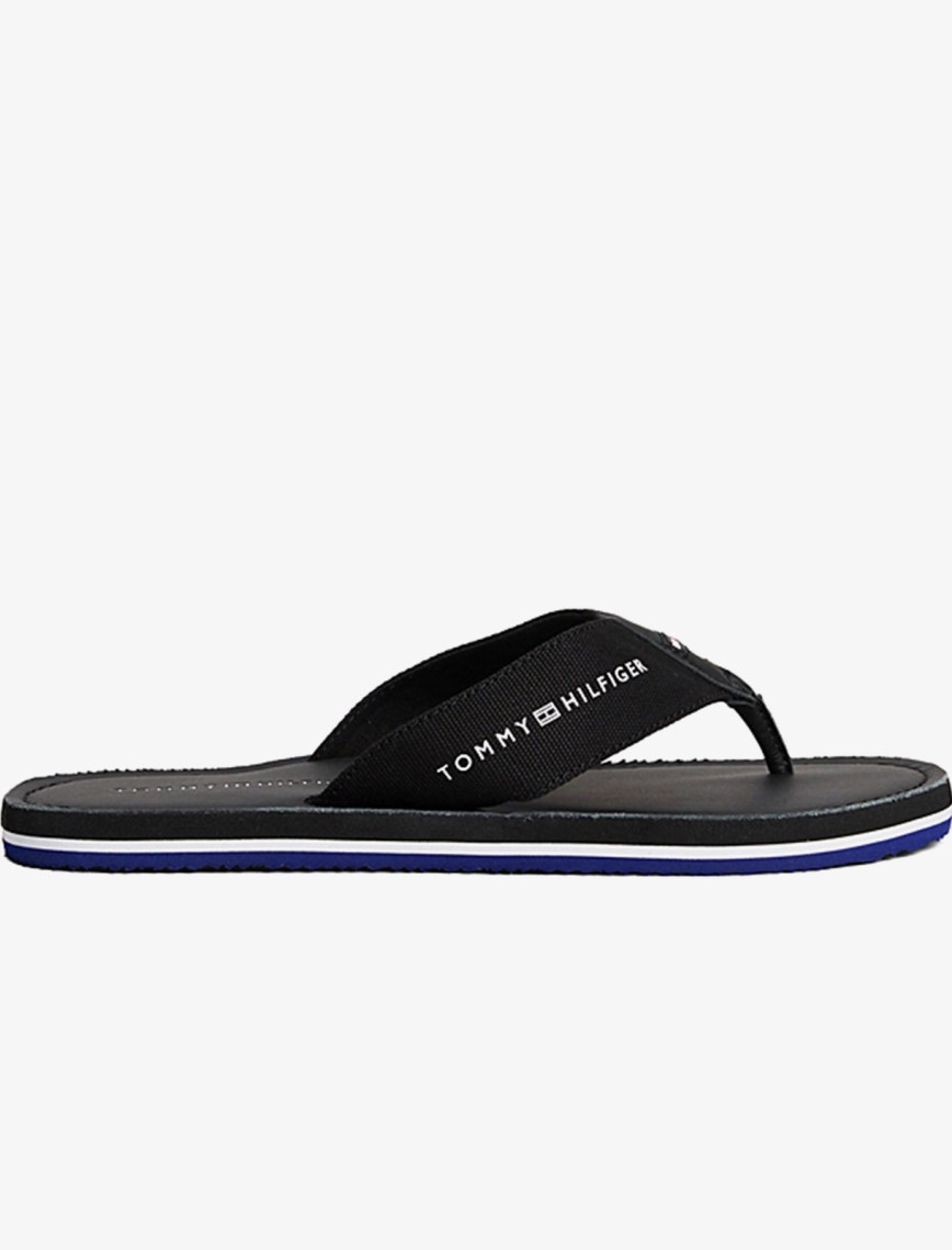 Tommy Hilfiger Erkek Siyah Terlik Tommy Hilfiger Erkek Siyah Terlik