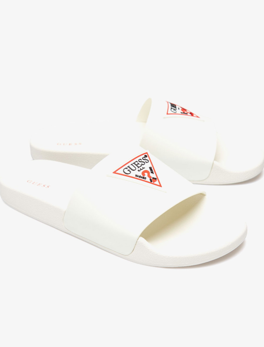 Guess Tokyot Rimini Erkek Beyaz Terlik Guess Tokyot Rimini Erkek Beyaz Terlik