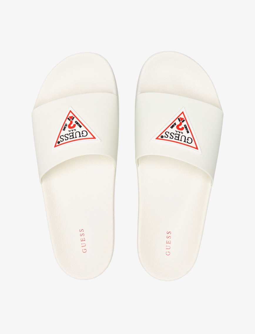 Guess Tokyot Rimini Erkek Beyaz Terlik Guess Tokyot Rimini Erkek Beyaz Terlik