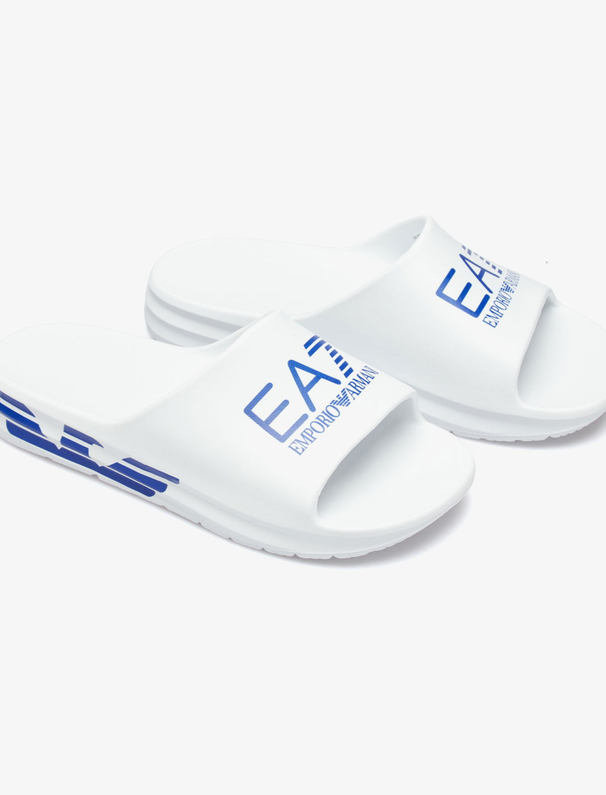 EA7 Erkek Beyaz Plaj Terliği EA7 Erkek Beyaz Plaj Terliği