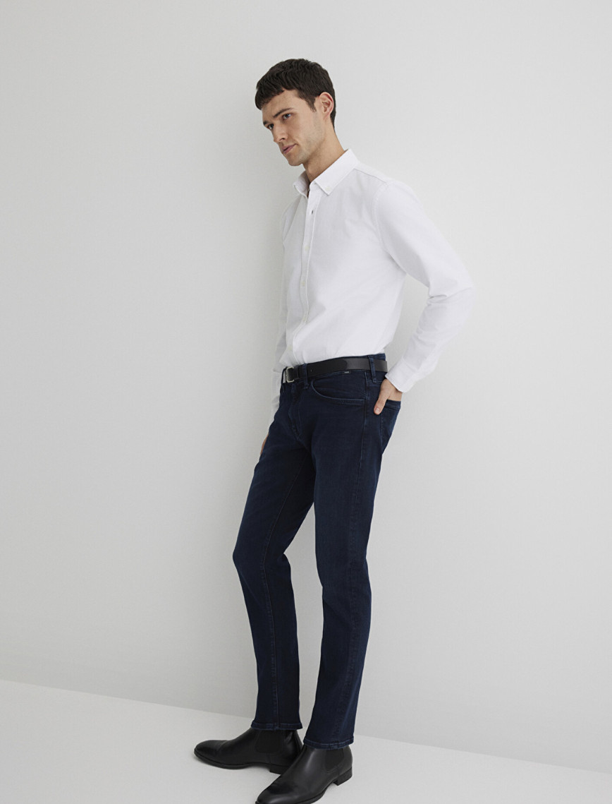 Mavi Marcus Premium Blue Mürekkep Mavisi Jean Pantolon 0035187841