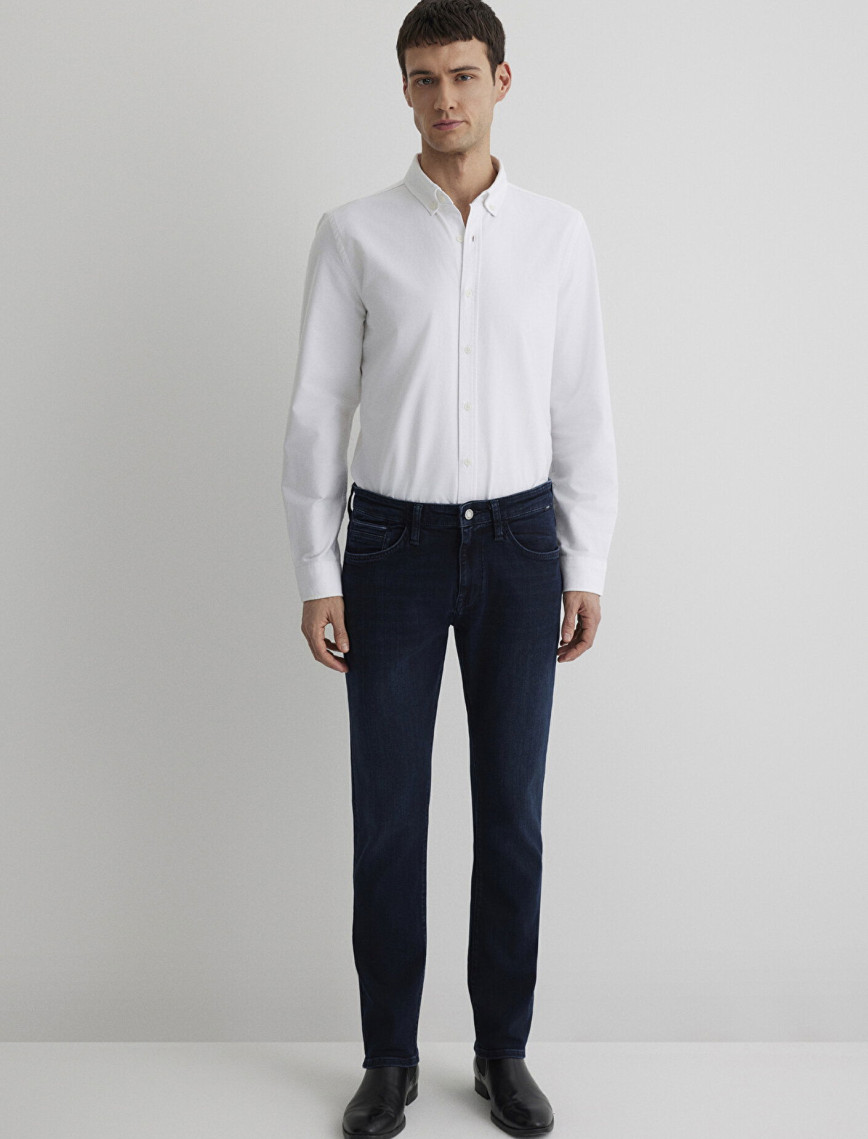 Mavi Marcus Premium Blue Mürekkep Mavisi Jean Pantolon 0035187841