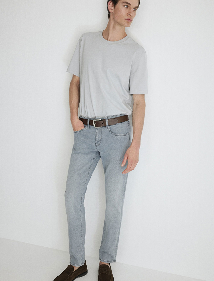 Mavi Marcus Lux Black Açık Gri Jean Pantolon 0035186548