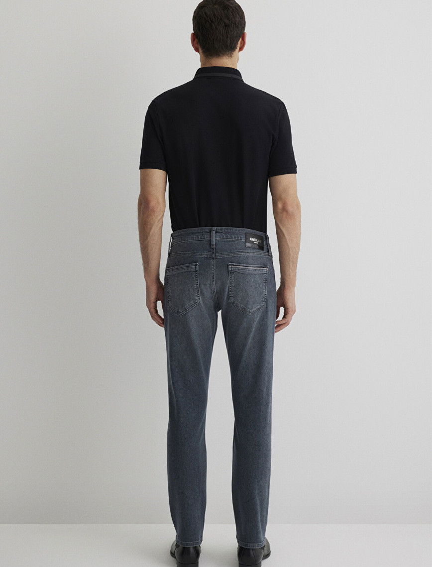 Mavi Marcus Mavi Black Puslu Vintage Gri Jean Pantolon 0035189345