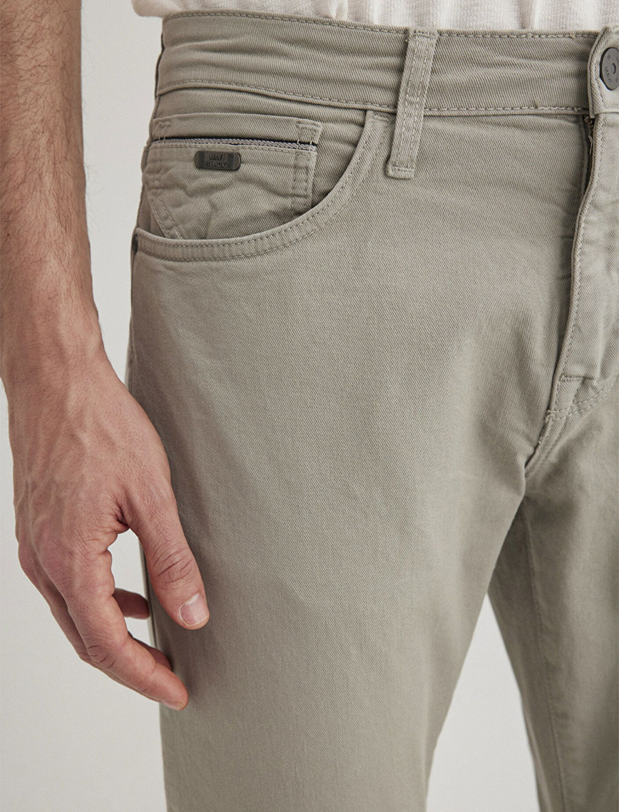 Mavi Jake Mavi Black Sisli Gri Gabardin Pantolon 0042286582