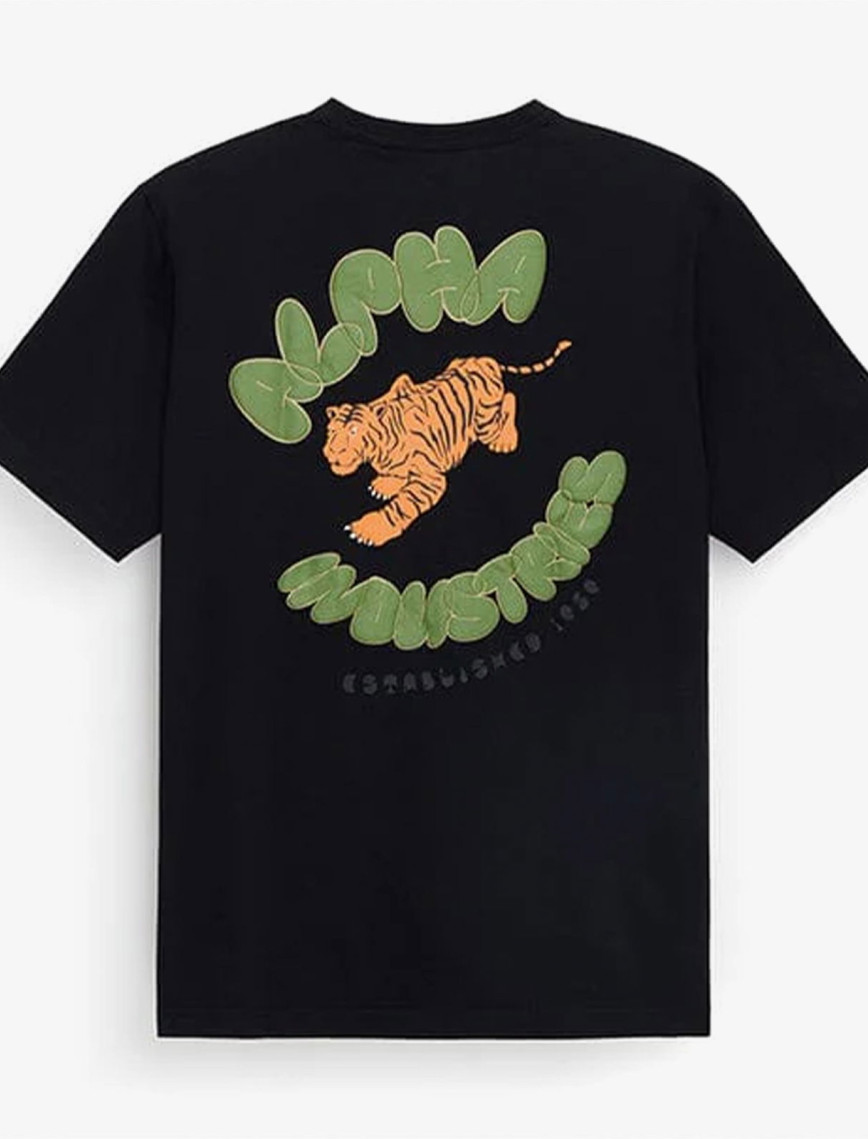 Alpha Industries Tiger Erkek Siyah T-Shirt Alpha Industries Tiger Erkek Siyah T-Shirt