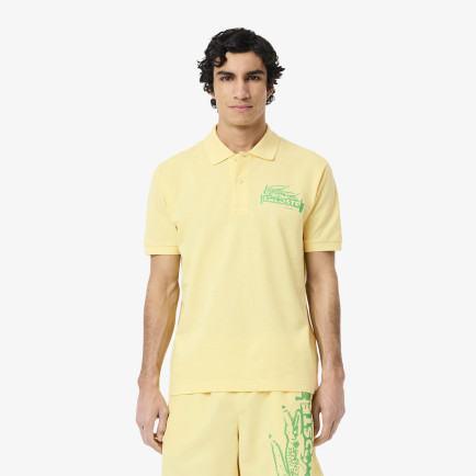 Lacoste L.12.12 Erkek Sarı Polo Lacoste L.12.12 Erkek Sarı Polo