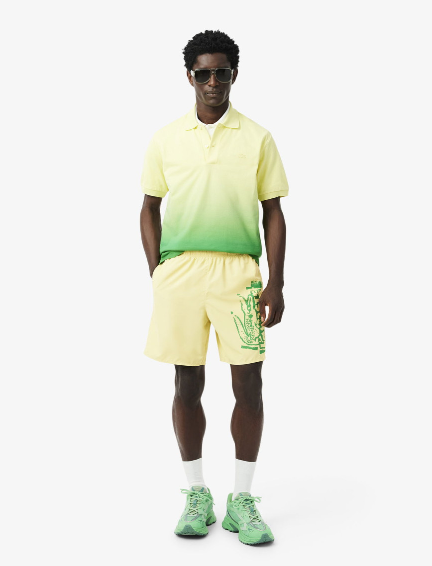 Lacoste Logo Branded Erkek Sarı Mayo Lacoste Logo Branded Erkek Sarı Mayo